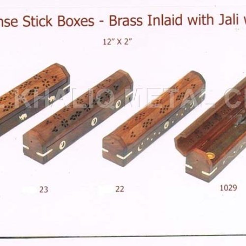 Wooden Incense Coffin Box