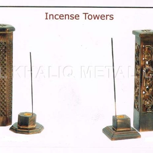Wooden Tower Incense Burner