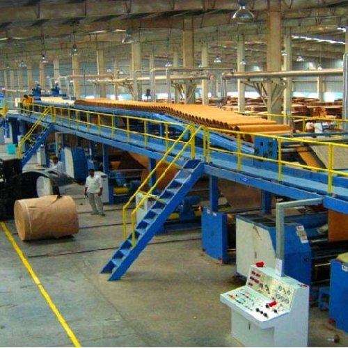 5 Ply Automatic Paper Corrugation Plant