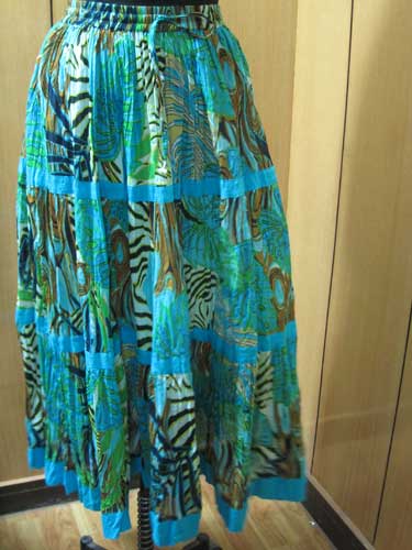 Cotton Voile Long Skirt