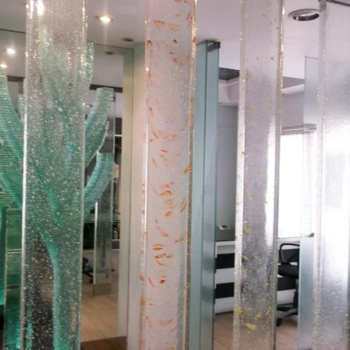Glass Pillars