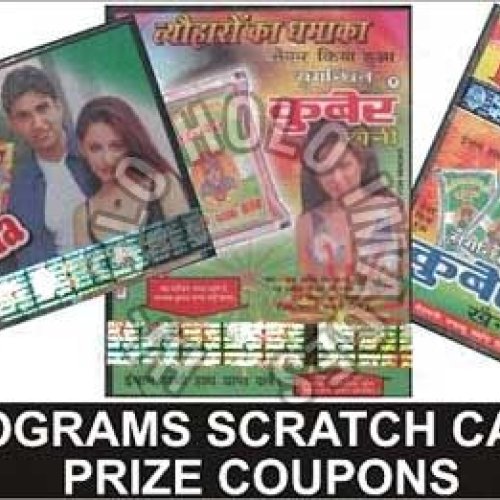 Holographic Scratch Cards