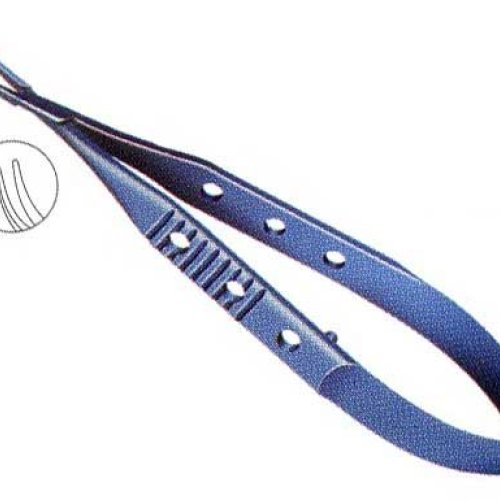 ML - 21 Lens Holding Forceps Kratz Smooth Curved Jaws