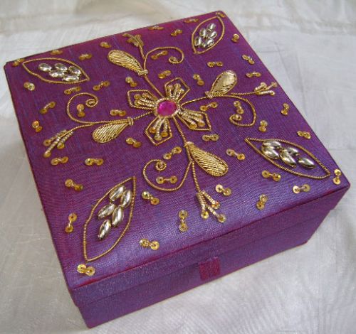 Decorative Beaded Boxes