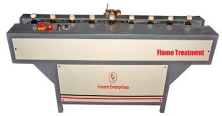 Round Bottles Flame Treatment Machine