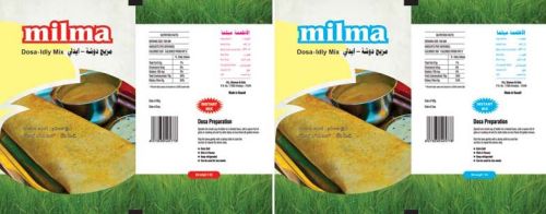 Dosa Idli Mix Packaging Pouches