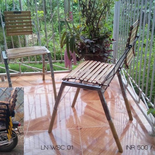 Bamboo Stackable Chair