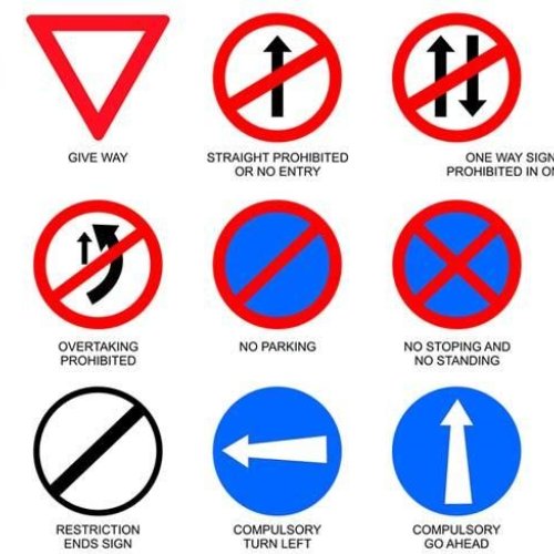Mandatory Sign Boards