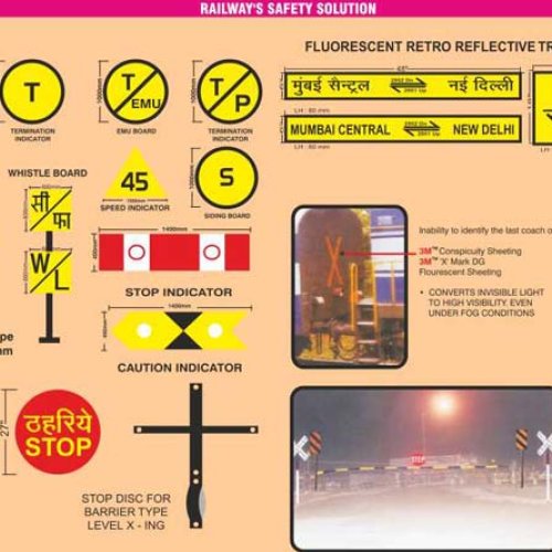Railway Signage Board