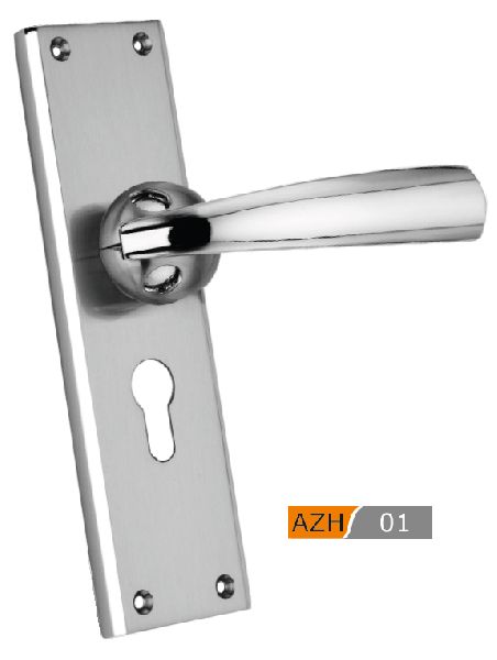 AZH 01 Zinc Mortice Door Handle