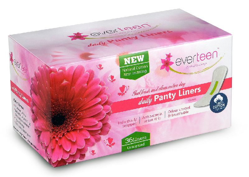 Everteen Natural Cotton Daily Panty Liners