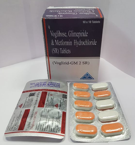 Voglirid-GM 2 SR Tablets