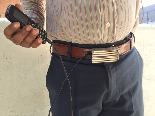 Power bank waist belt