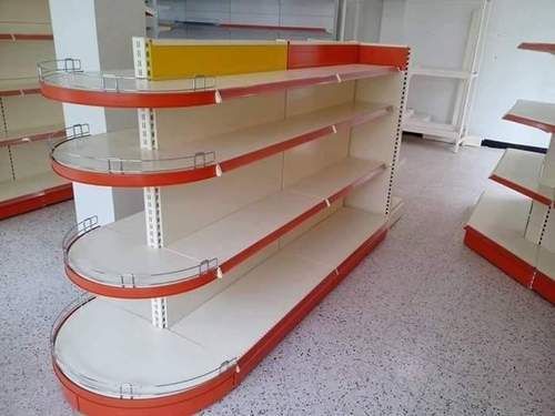 Mild Steel Powder Coated Display Rack 06