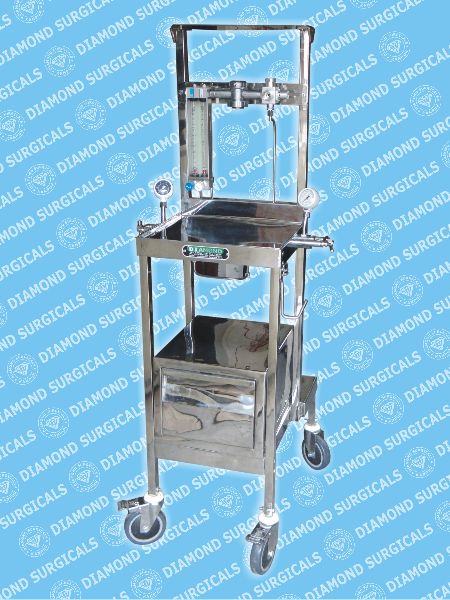 Portable Trolley Model Anesthesia Machine