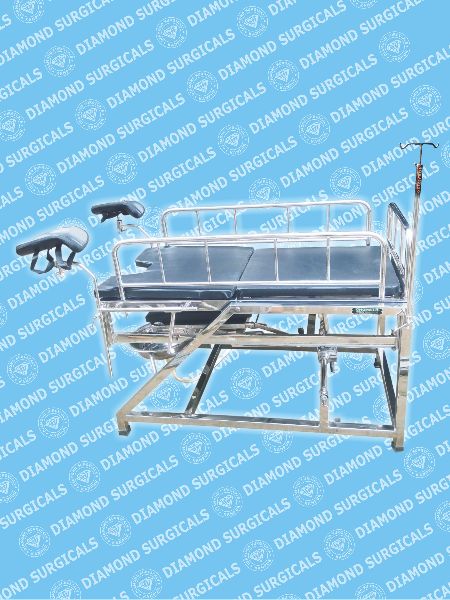 Telescopic Fixed Height Obstetric Cum Gynae Table