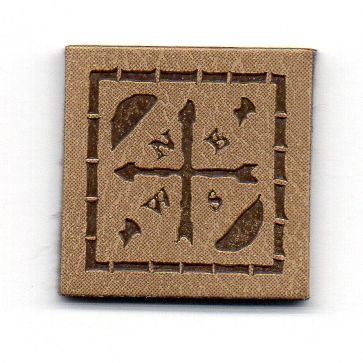 Embossed Jean Label 08