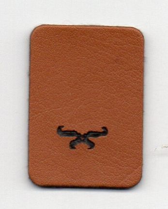 Embossed Jean Label 10