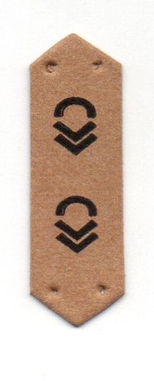 Embossed Jean Label 24