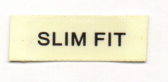 Embossed Jean Label 30