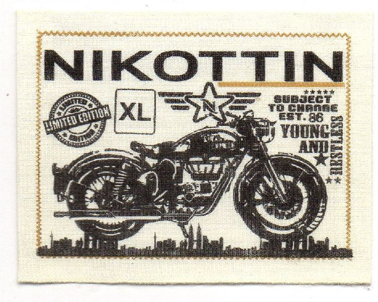 Embossed Jean Label 31