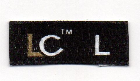 Embossed Jean Label 33