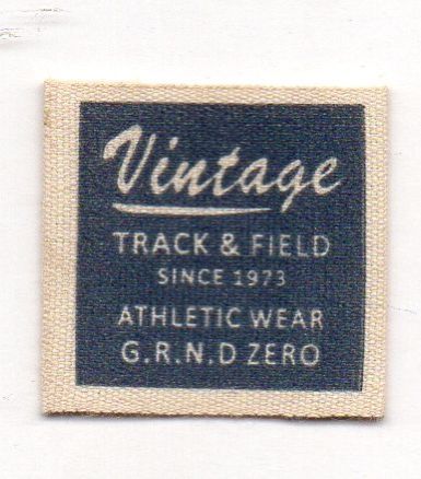 Embossed Jean Label 34