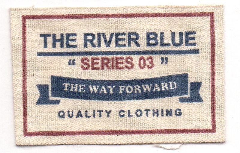 Embossed Jean Label 35