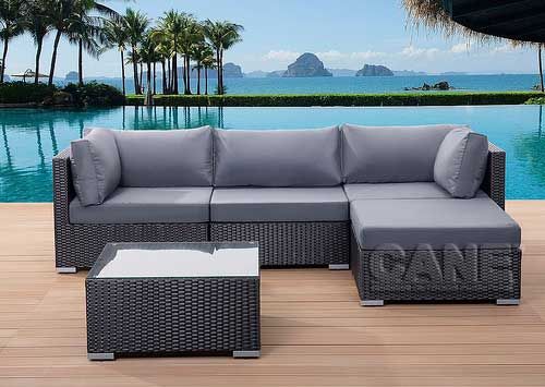 Cane Sofa Set 04