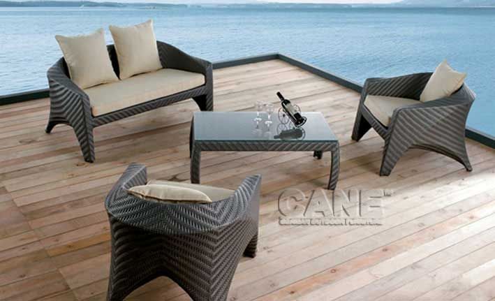 Cane Sofa Set  13