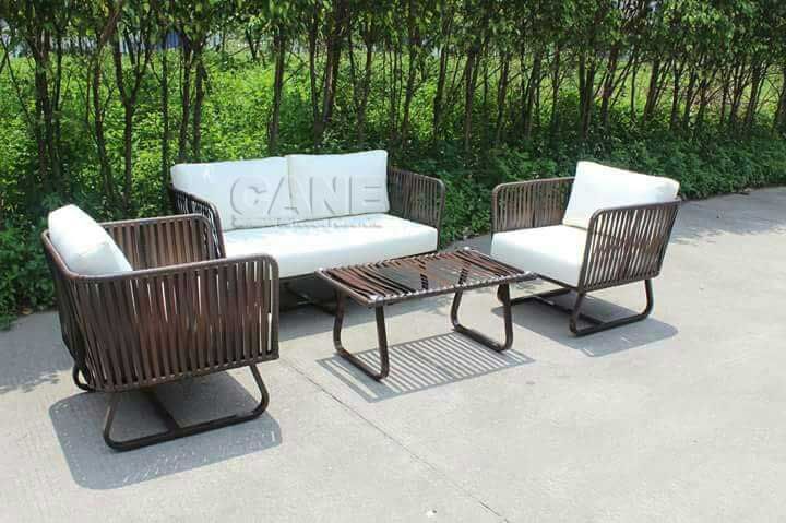 Cane Sofa Set  16