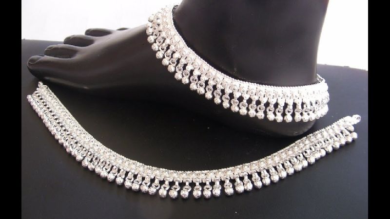 Handmade Silver Anklet 06