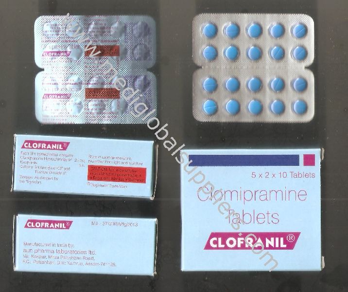 Clomipramine 25MG, 75MG, 100MG (Anafranil)