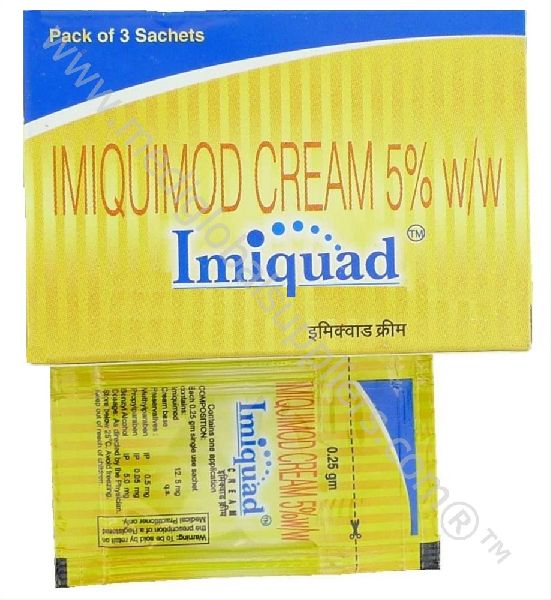 Imiquimod Cream 5% (Zyclara, Aldara)