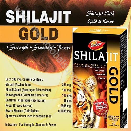 Shilajit Gold Cap (Dabur)