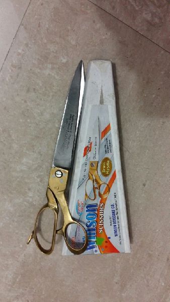 Brass Handle Delux Shape Tailor Scissor