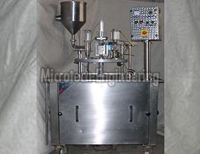 Semi Automatic Dahi Filling Machine
