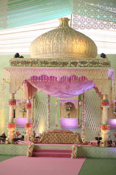 Gurudwara Style Wedding Mandap
