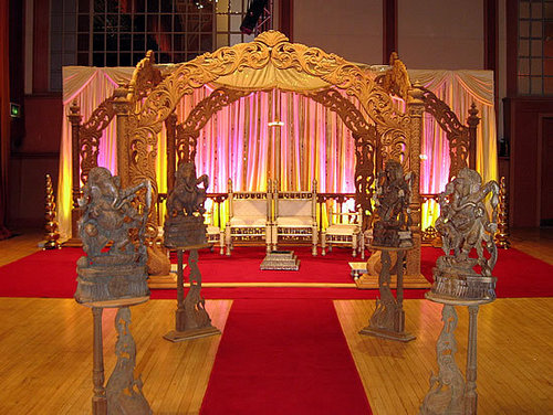 Lord Ganesha Style Wedding Mandap