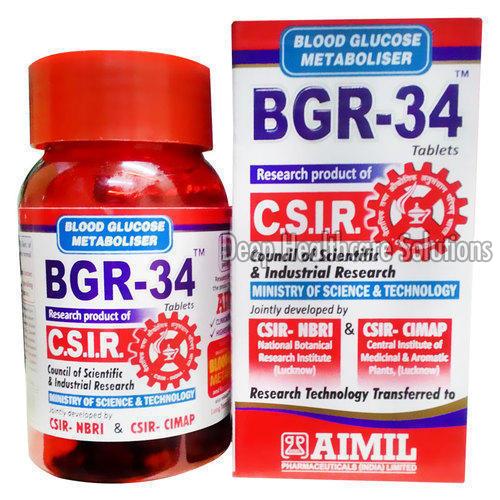 BGR-34 Diabetic Tablets