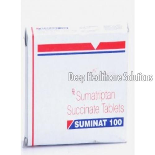 100 MG Sumatriptan Succinate Tablets