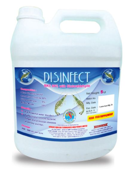 DISINFECT – BKC 80% with Glutaraldehyde