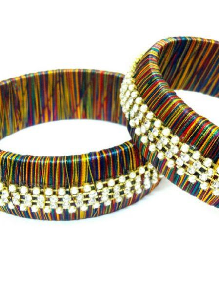 Silk Thread Bangles 06