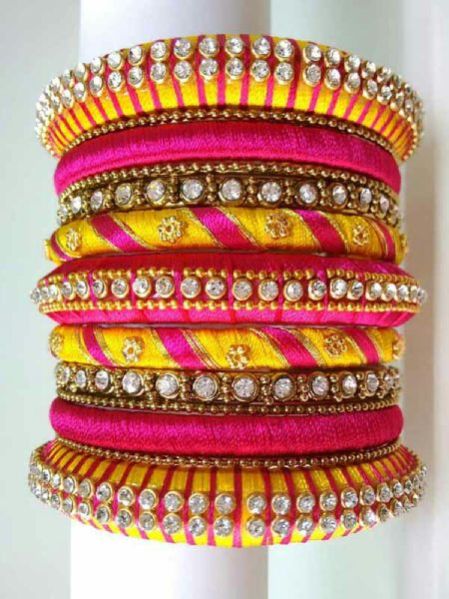 Silk Thread Bangles 07
