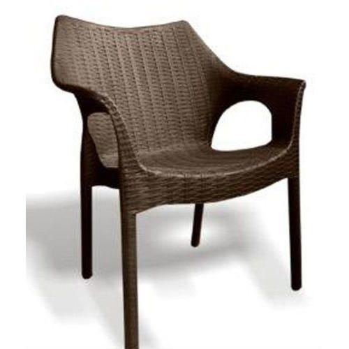 Brown Plastic Chair 01