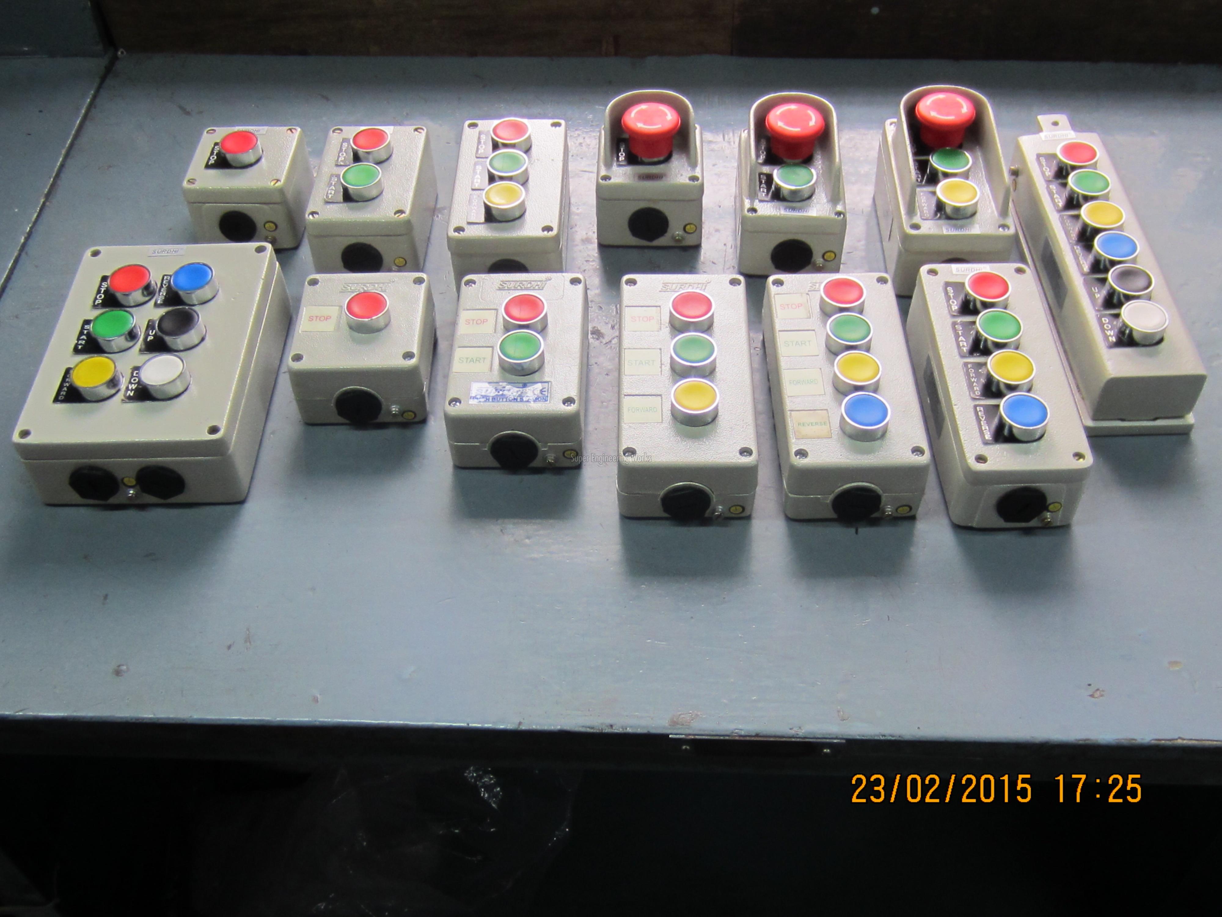 Enclosed Push Button Stations,Push Button Stations Manufacturers Delhi