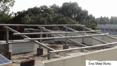 Rooftop Solar Mounting Structure