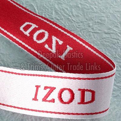 Red Woven Elastic Tape