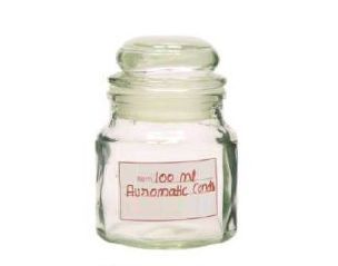 100ml glass candy jar