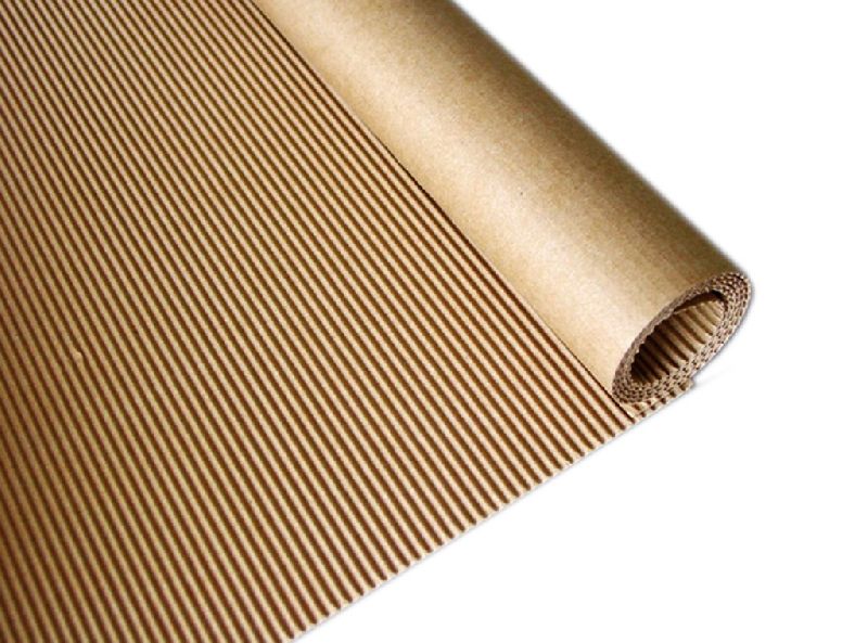 Brown Corrugated Sheet